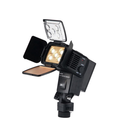 NICEFOTO NICEFOTO 5000EX LED On-Camera Video Light, 1600 Lux, dimmable, 10W