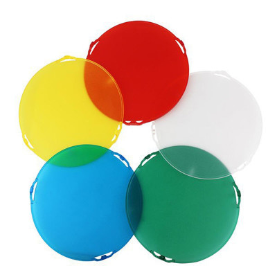 NICEFOTO SN-518 Standard Reflektor Filterset - weiß, gelb, rot, blau, grün