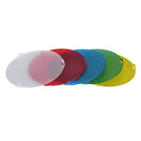 NICEFOTO Filter Set for Standart Reflector | white, yellow, red, blue and green