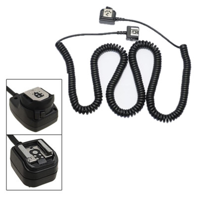 PHOTAREX E-TTL Flash Extension Cord for Canon Speedlights - stretchable up to 10 Meter
