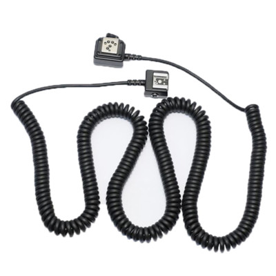 PHOTAREX E-TTL Flash Extension Cord for Canon Speedlights - stretchable up to 10 Meter