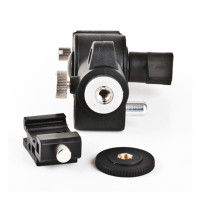 NICEFOTO Blitzhalter Set + Reflexschirme 83cm + Lampenstative