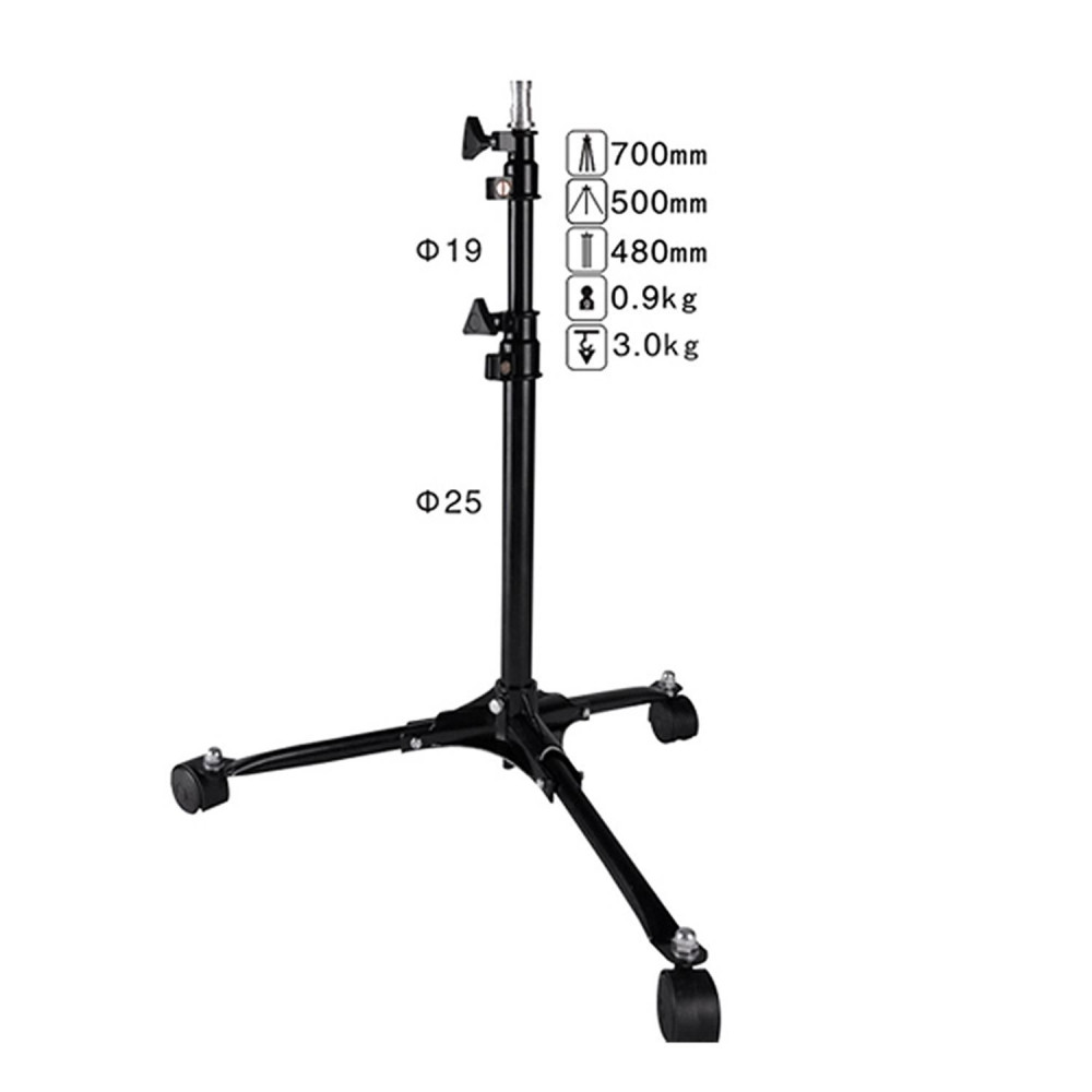 NICEFOTO LS-70 Wheeled Background Stand - Table Top Light...