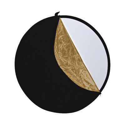 NICEFOTO 5-in-1 Collapsible Reflector Disc | 110cm | with...