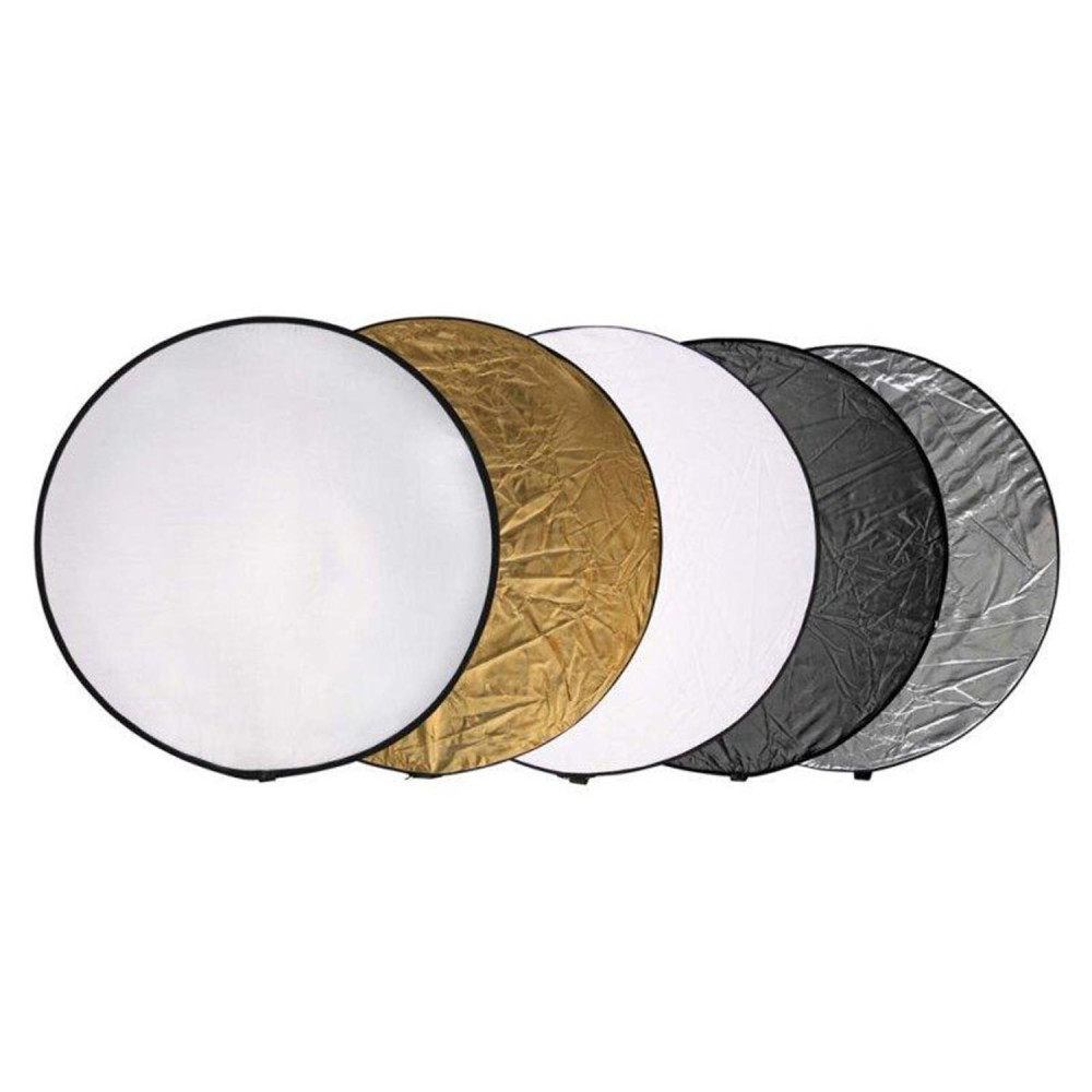 NICEFOTO 5-in-1 Collapsible Reflector Disc with Carrying...
