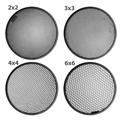 NICEFOTO Honeycomb Grid 4x4 mm for any 170 mm Standart Reflector