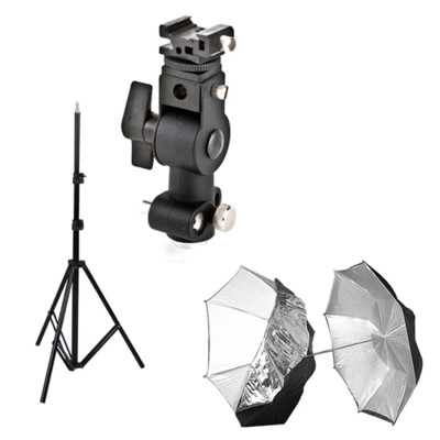 NICEFOTO Flash and Umbrella Bracket Kit for Speedlights |...
