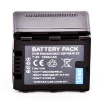 Rechargeable Lithium-Ion Battery Pack  with Microchip - Replacement for Panasonic VW-VBN130