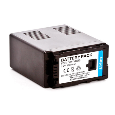 Rechargeable Lithium-Ion Battery Pack  with Microchip - Replacement for Panasonic VW-VBG6