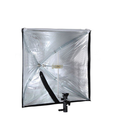 NICEFOTO Rapid Set-up Softbox 70×70cm with Flash Bracket for On-Camera Flashes