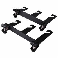 NICEFOTO CB-03 Autopole Pipe Clamps with Holder Hooks for Three Backgrounds | Set of Two