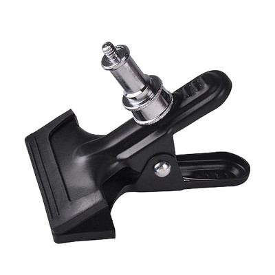 NICEFOTO B-12 Clip Clamp with Female Thread - Kit with 3...