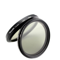 COMSTAR Variable Neutral Density (ND) Filter - 58mm - ND2 to ND400