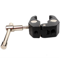 NICEFOTO Pro Pipe Clamp with 5/8" and 1/4" Screw Adapter