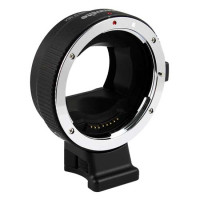COMMLITE Autofokus Adapter für Canon EF Objektive an Sony E/NEX Kamera