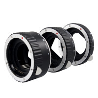 COMMLITE Auto Focus Extension Tube Set for Canon EF with Metal Mount