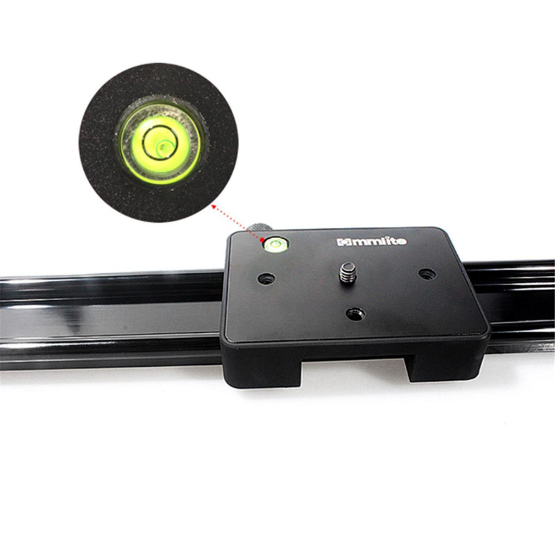 COMMLITE 60cm Kamera Slider zur Stativmontage für DV Kameras & DSLRs