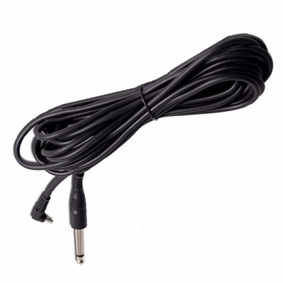 NICEFOTO 5 Meter Sync Cord with PC Male to 6,35mm Male...