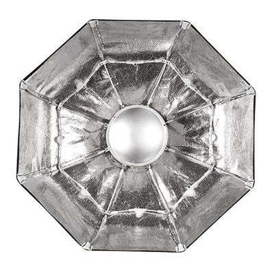 NICEFOTO Folding Beauty Dish | silver | 85cm | Bowens S...