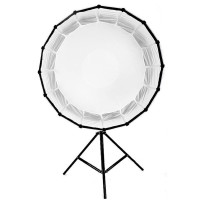NICEFOTO Deep Parabolic Softbox 90cm with Fabric Grid and Bowens S-Type Mount