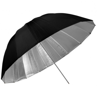 NICEFOTO Parabolic Umbrella Reflector (Black/Silver)150cm