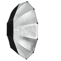 NICEFOTO Reflexschirm | schwarz/weiß | 199cm