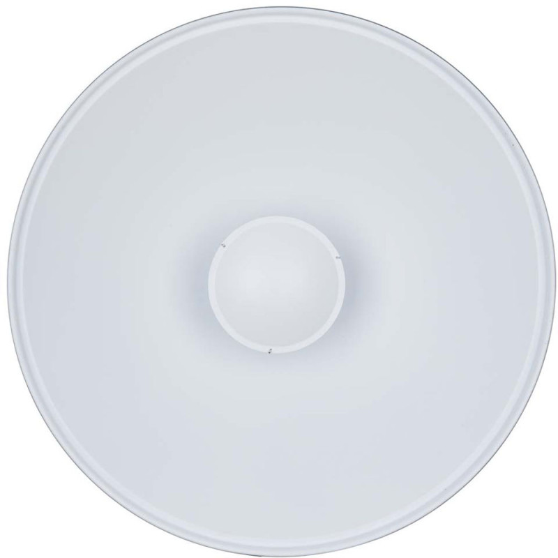 NICEFOTO Beauty Dish, white, with Bowens S-Type Mount, 42cm