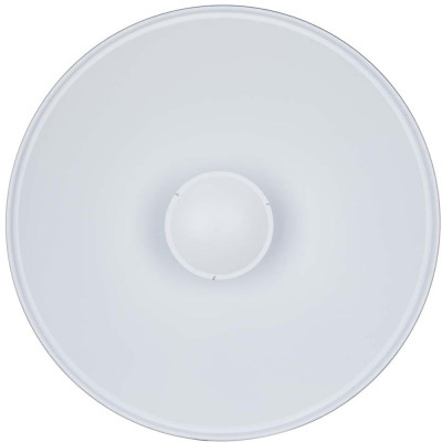 NICEFOTO Beauty Dish, white, with Bowens S-Type Mount, 42cm