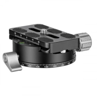 LEOFOTO PAN-02 360° Round Panning Clamp with Lever-Release