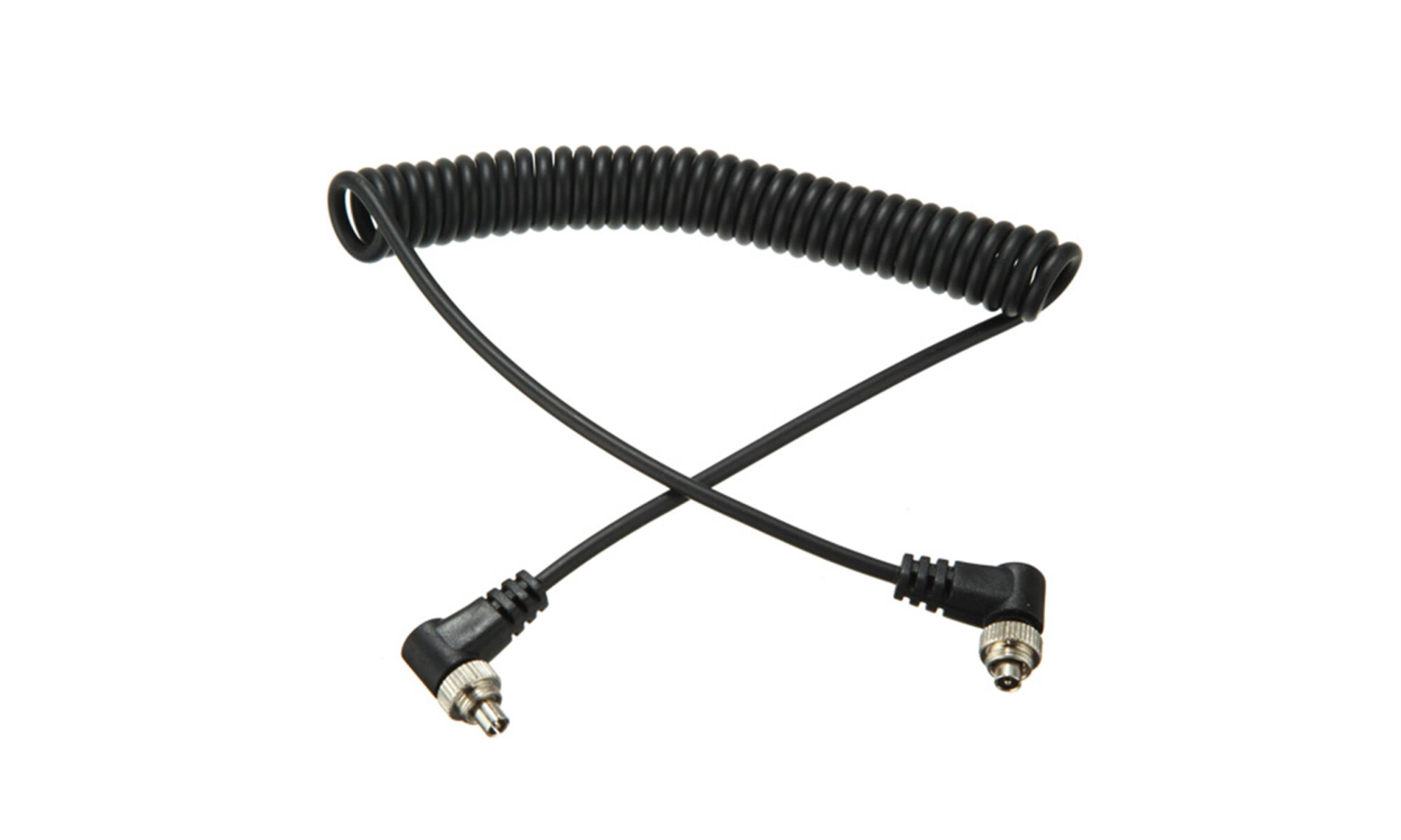 NICEFOTO Male to Male PC Sync Cord w/ Screw Locks