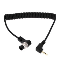 NICEFOTO PE-N1 2.5mm-N1 Off Camera Remote Shutter Release Cable for Nikon D300 D700 D800 and others