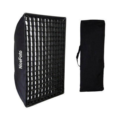 NICEFOTO Softbox 60x90cm with Fabric Grid and Bowens...