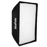 NICEFOTO Softbox 70x100cm with Fabric Grid and Bowens S-Type Mount