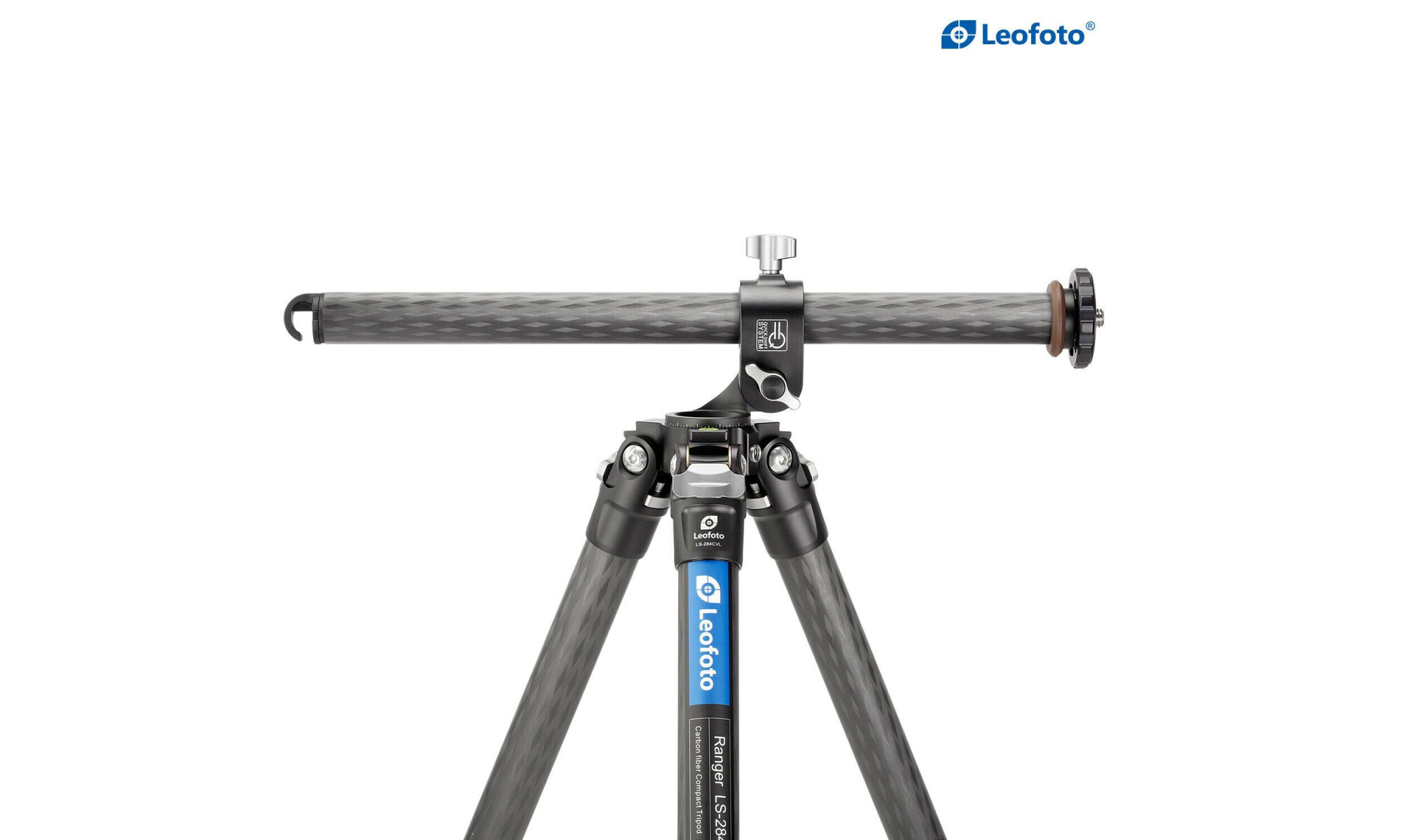 Leofoto Ranger LS-284CVL Carbon tripod with swiveling center