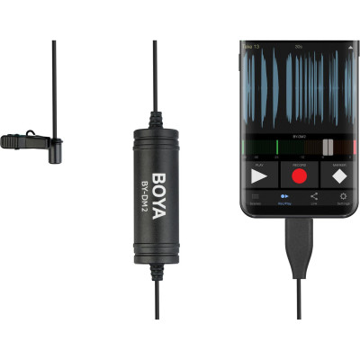 BOYA BY-DM2 Lavalier Microphone for Android