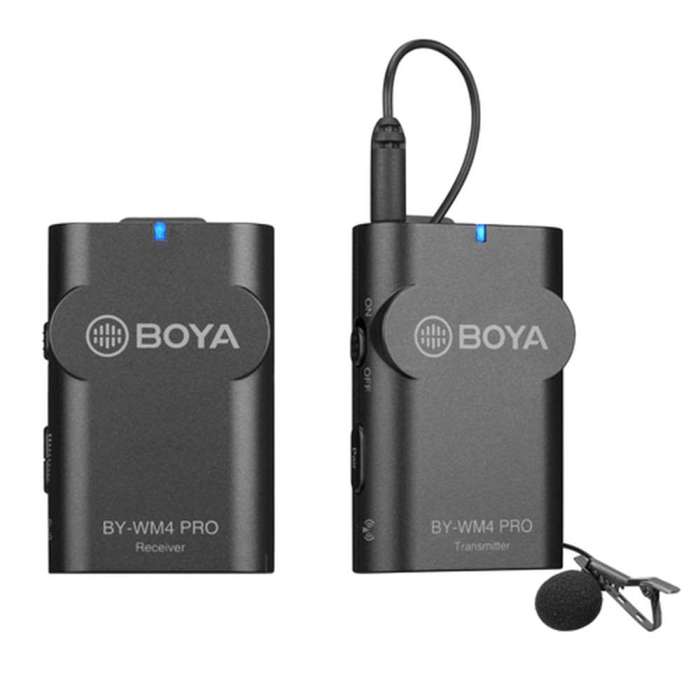 BOYA BY-WM4 Pro-K1 2.4 Ghz wireless Dual Lavalier-Microphone