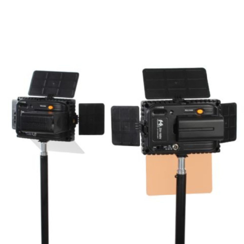 FALCON EYES DV-160V LED Leuchten Set, dimmbar, 2x 9,6 Watt