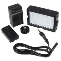FALCON EYES DV-60 LED Kamera-Leuchte inkl. Akku, 3,7W