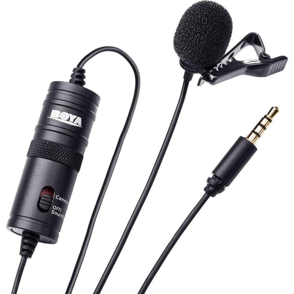 BOYA BY-M1DM duales omnidirektionales Lavalier-Mikrofon