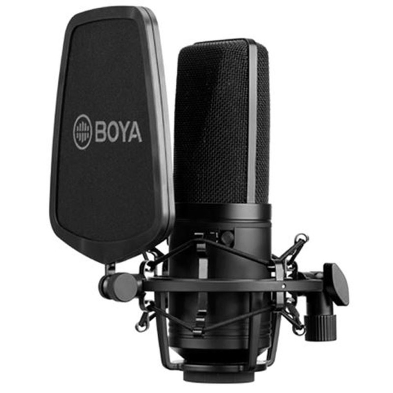 BOYA BY-M1000 Großmembran Kondensator Mikrofon Set