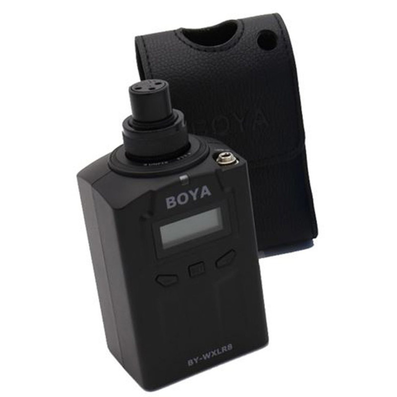 BOYA BY-HM100 drahtloses Handmikrofon mit BY-WXLR8 Sender und WM6R Empfänger
