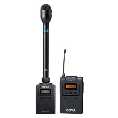 BOYA BY-HM100 drahtloses Handmikrofon mit BY-WXLR8 Sender...