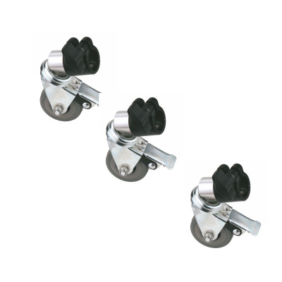 FALCON EYES PCA-25M Light Stand Wheels (Set of 3) for 25...