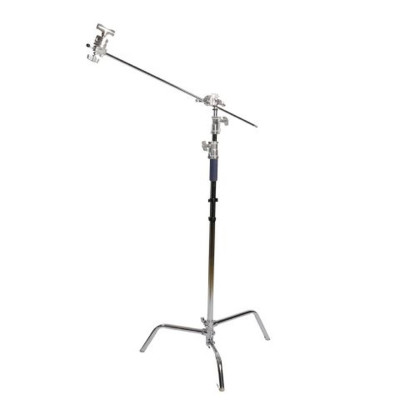 StudioKing FT-3203S C-Stand with Boom Arm, Height: 328 cm