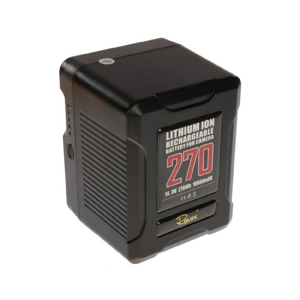 ROLUX Smart V-Mount Battery YC-270S 270Wh 14.8V18600mAh