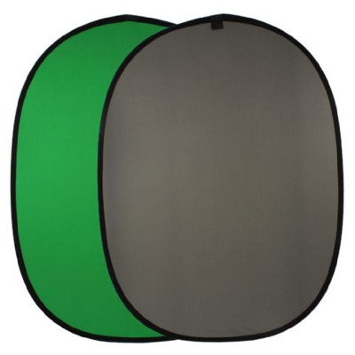 FALCON EYES BCP-10-03 faltbarer Hintergrund (grün/grau)...