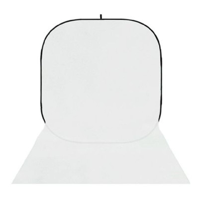 StudioKing BBT-01 faltbarer Hintergrund Weiß 199x400 cm