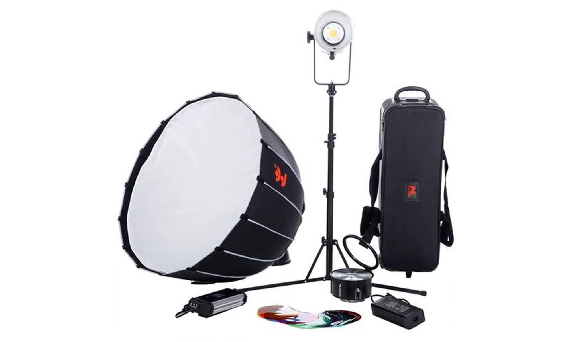 FALCON EYES BL-30TD-K1 Bi-Color LED DMX Leuchten Set, dimmba