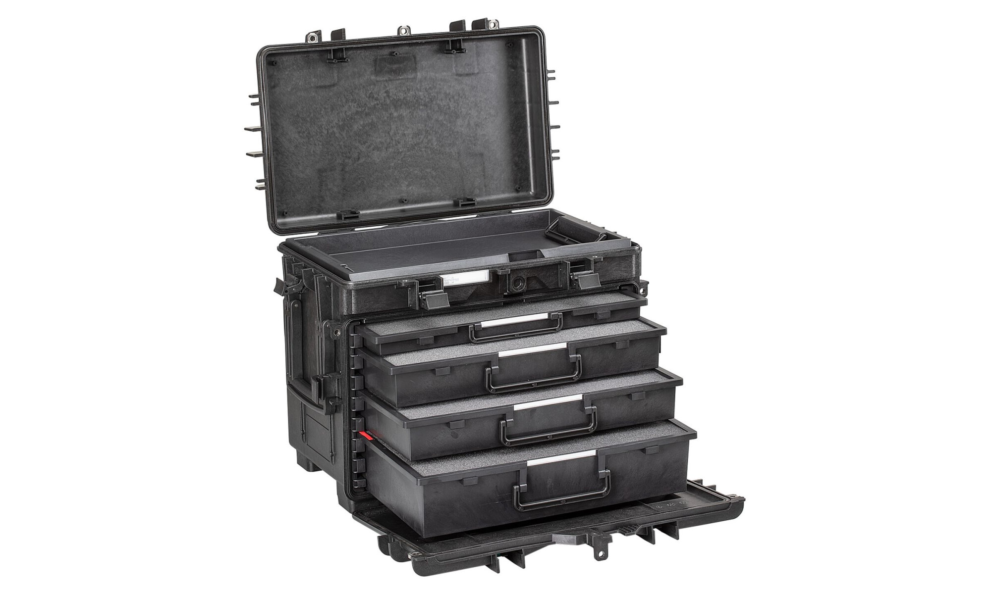 Explorer Cases 5140BKT02 Waterproof 4-Drawer Trolley Tool Ca