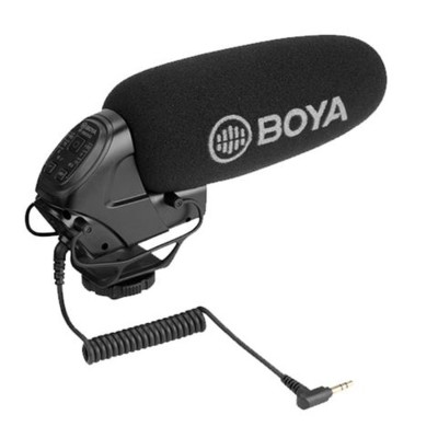 BOYA BY-BM3032 Camera-Mount Supercardioid Shotgun Microphone